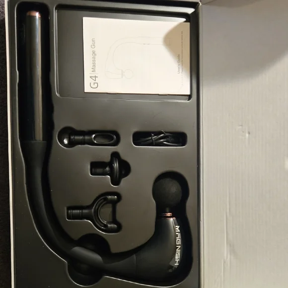 Massage Gun with Upgraded Extension Handle, 10MM Massage Gun Deep Tissue, Back M - Picture 2 of 2